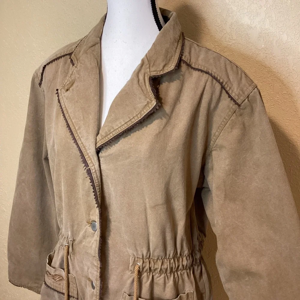 Roper Range Gear Barn Jacket with Flannel Lining, size medium